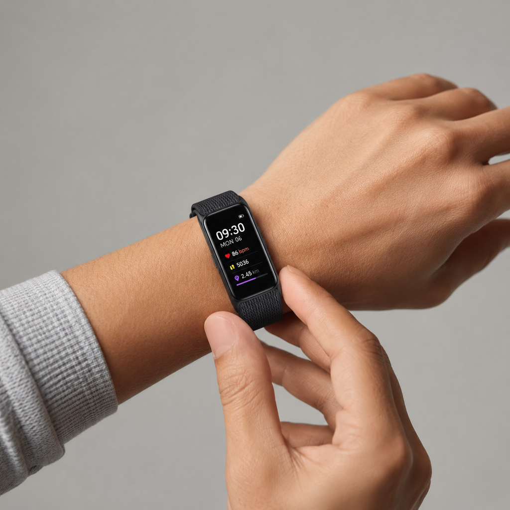 PulseFit Fitness Tracker Watch side view