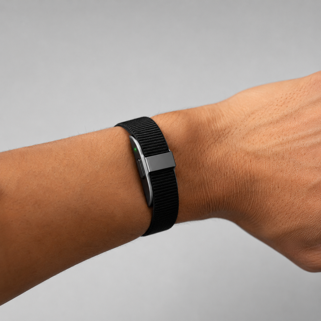 SmartGuard Wearable Wristband front view
