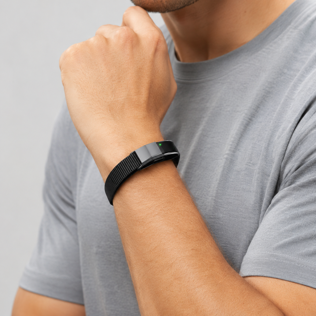 SmartGuard Wearable Wristband side view