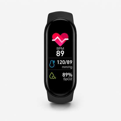 PulseTrack Health Fitness Band detail view